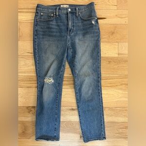 Madewell mid rise perfect vintage Jean size 28